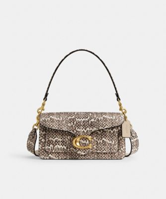 ＜COACH＞【三越伊勢丹限定商品】タビー　ショルダー　バッグ　２６・スネークスキン